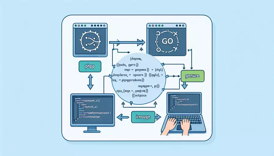 php如何调用go语言